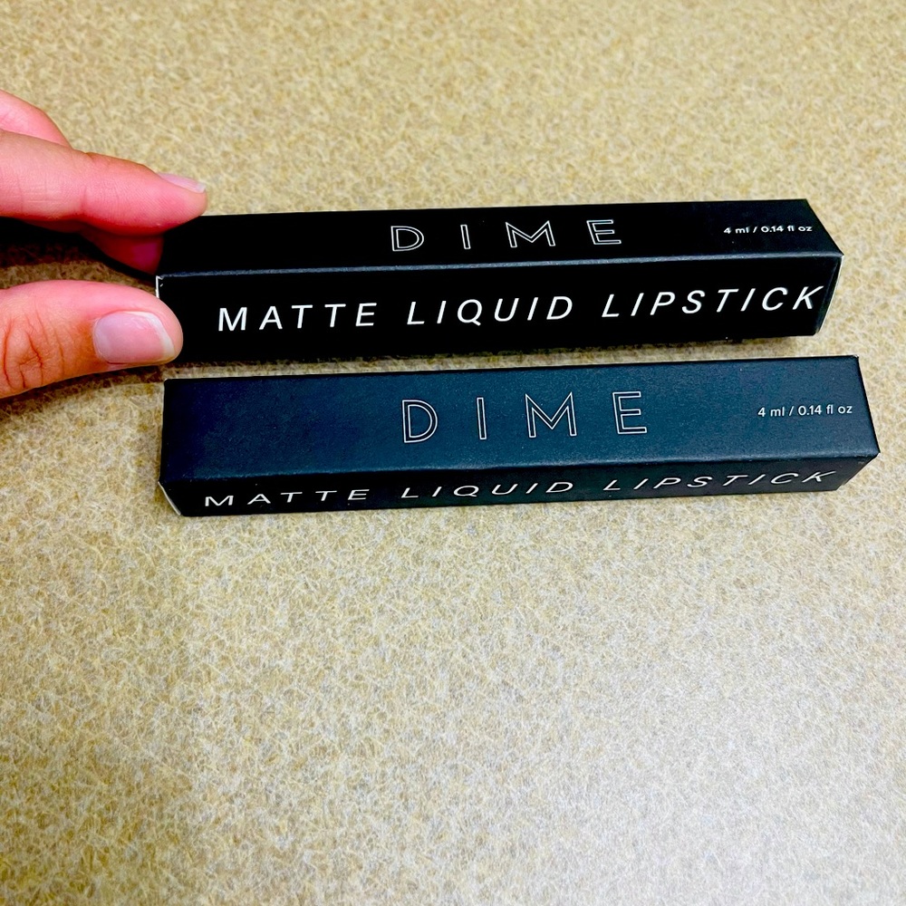 DIME Nude Duo Matte Liquid Lipstick (Johnny & Leo)